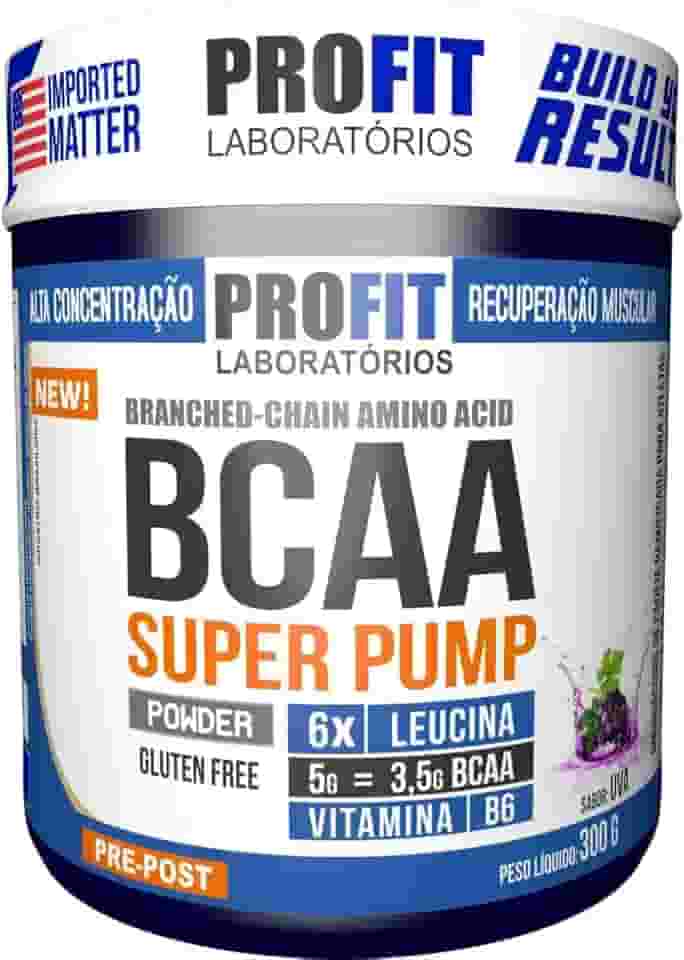 Profit Bcaa 6: 1: 1 Super Pump - Pote 300G - Uva