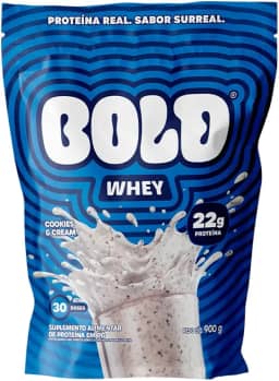 WHEY PROTEIN 3W - BOLD WHEY (900g) - Sabor: Cookies & Cream