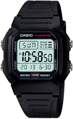 Relogio Masculino Casio W-800H-1AVDF - Preto