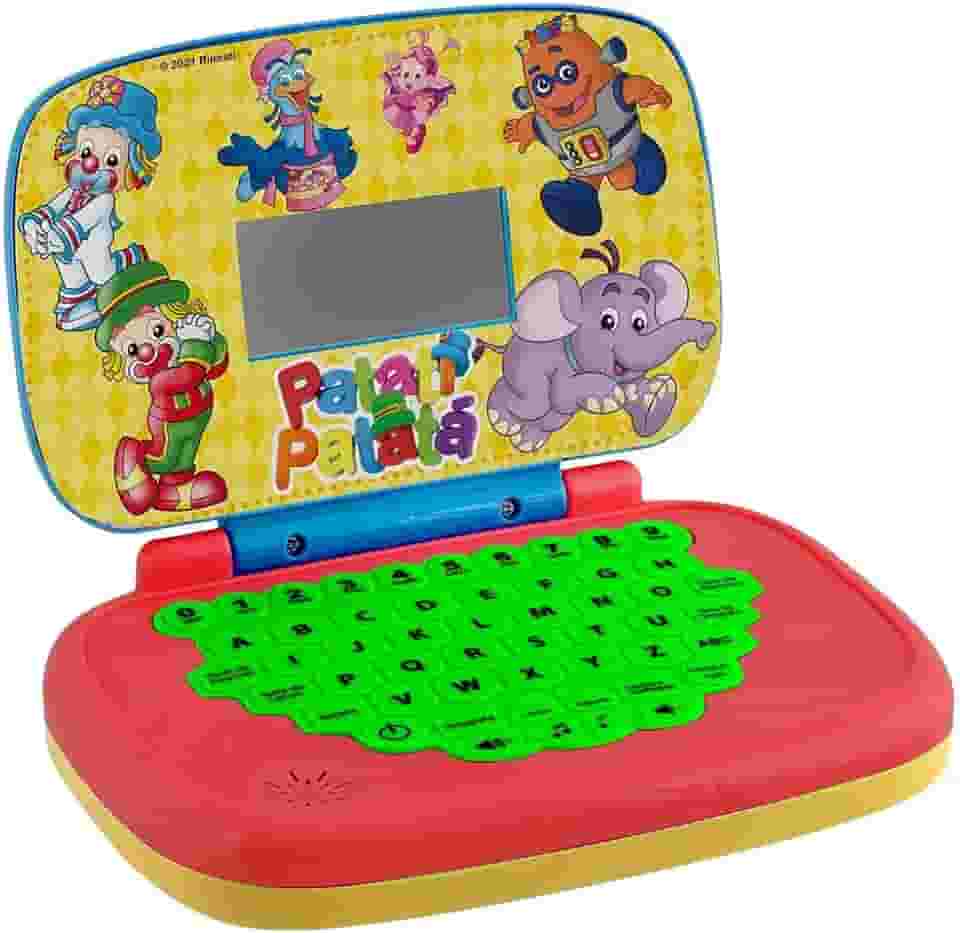 Candide, Laptop Infantil, Patati Patatá, Brinquedo Educativo - Bilíngue