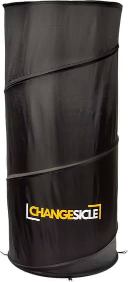 Tenda dobrável com piso para esportes na praia, carro e escola – barraca dobrável portátil de privacidade para acampamento – tubo de vestiário alto, impermeável, dobrável, compacto