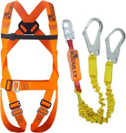 Kit Cinto Paraquedista DLT-015 + Talabarte em Y DLTABS-03 Dully