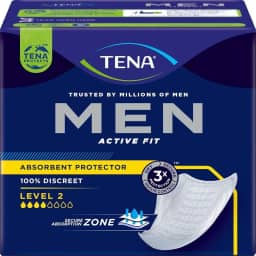 TENA Absorvente Protetor Masculino Tena Men Active Fit 10 Unidades
