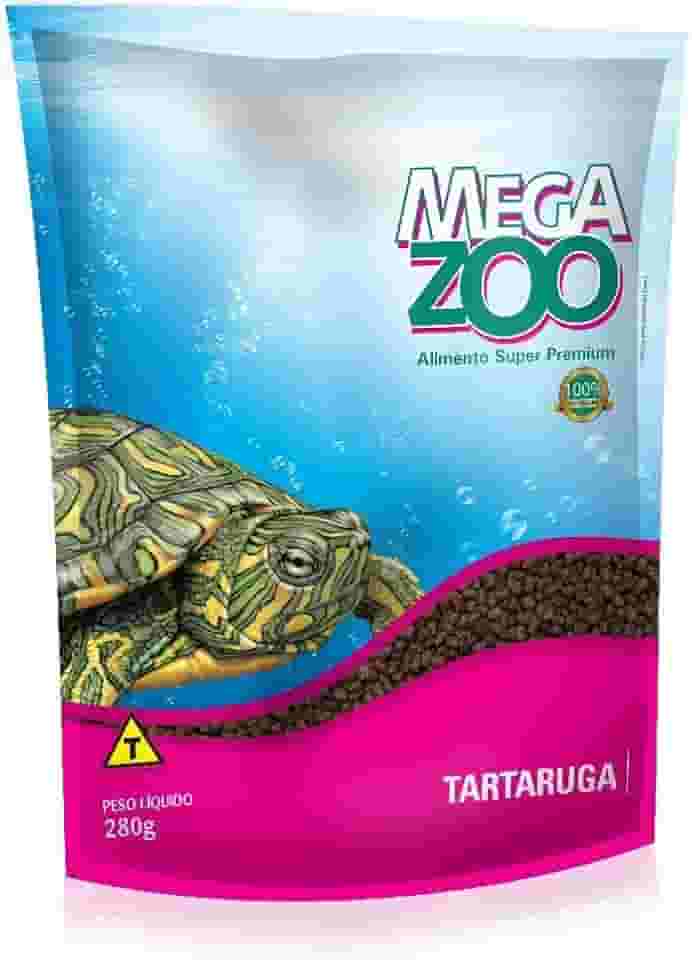 RAÇÃO MEGAZOO EXTRUSADA TARTARUGA 280G