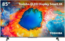 Smart TV DLED 85' 4K Toshiba 85C450NS VIDAA 4 HDMI 2 USB Wi-Fi - TB038M