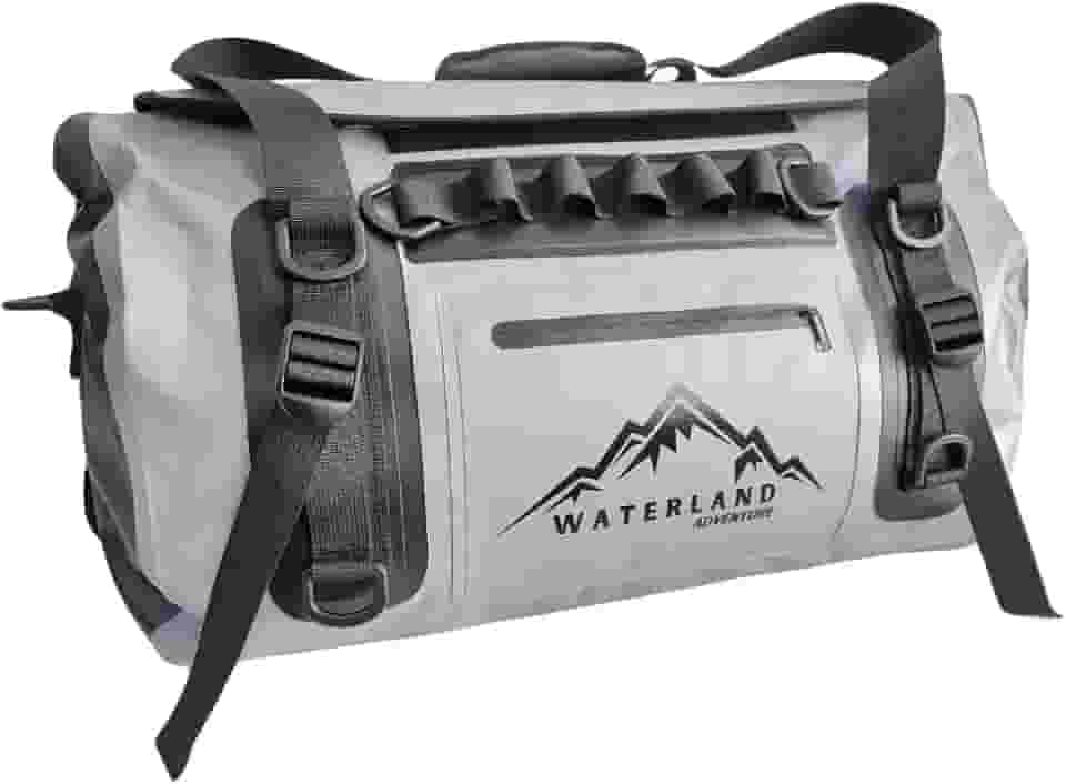 Bolsa a Prova Dágua Mochila para Moto Mala para Viagens 100% Impermeável Estanque 40 Litros