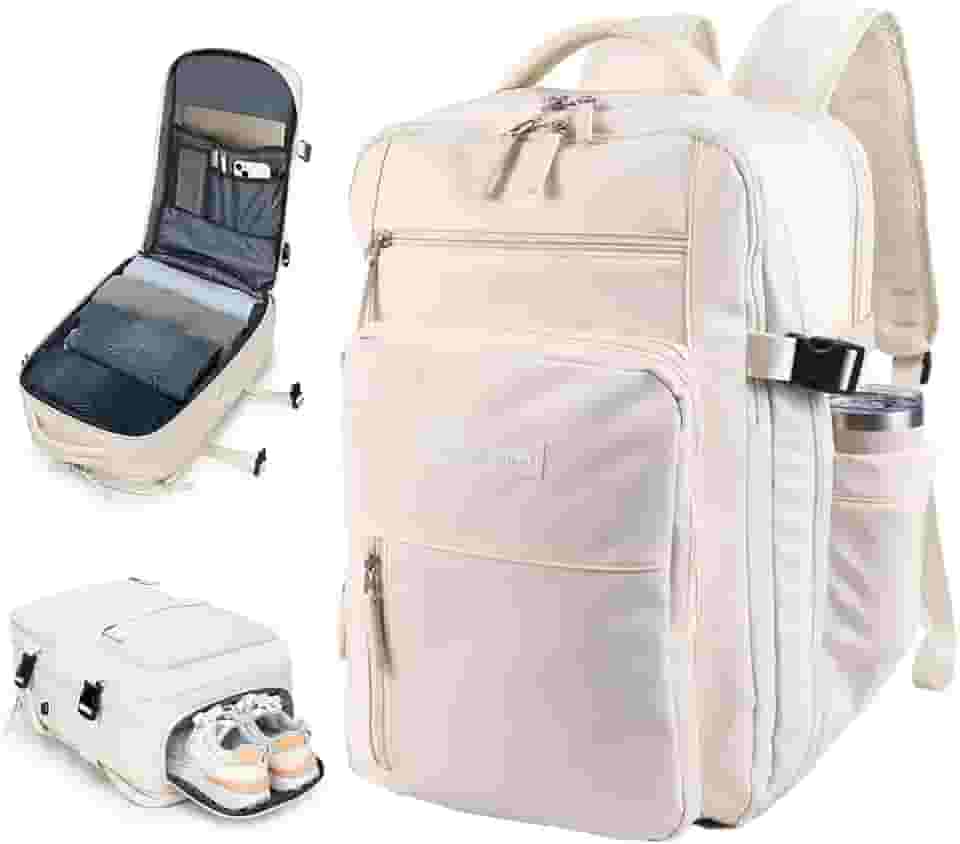 Romantic Crown Mochila de Viagem Expansivel Avião Grande Feminina,Mochila Executiva Masculina Impermeável Reforçada para Notebook,Casual Esportes Hiking Escola Presente