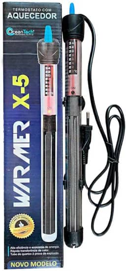 Aquecedor Com Termostato Ocean Tech X-5 25W - 220V
