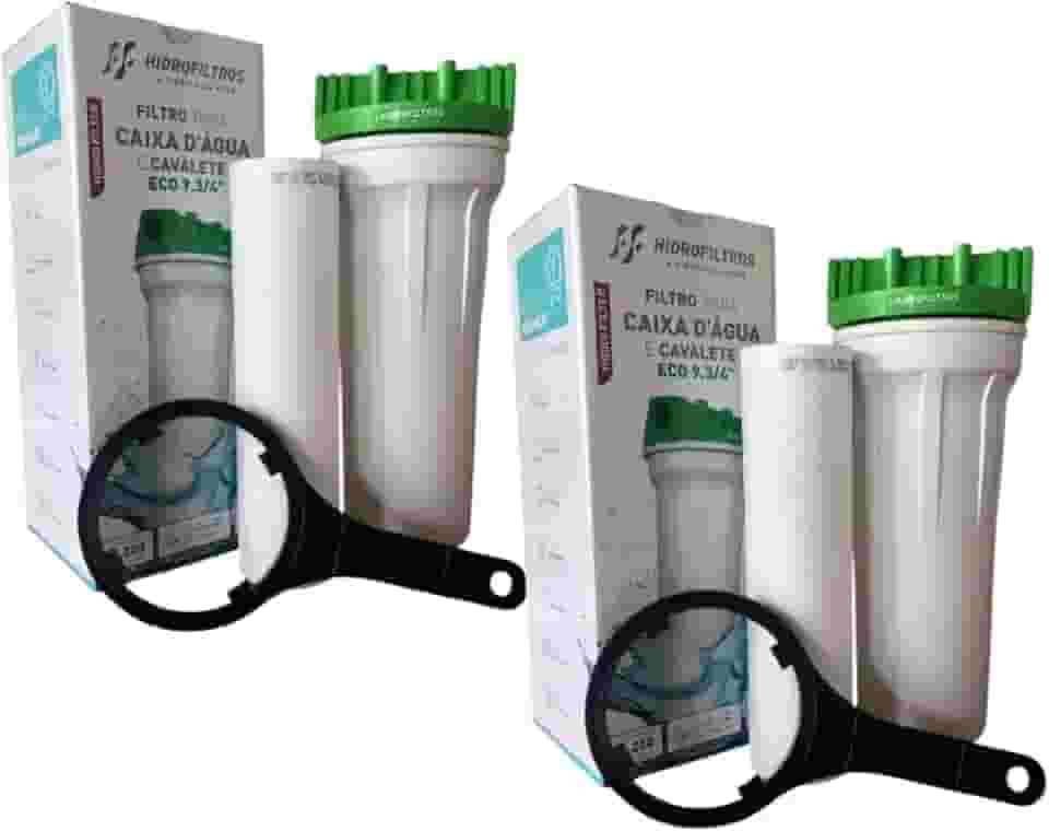Kit 02 Filtros para Caixa D'água ou cavalete, cisterna e poço artesiano Completo