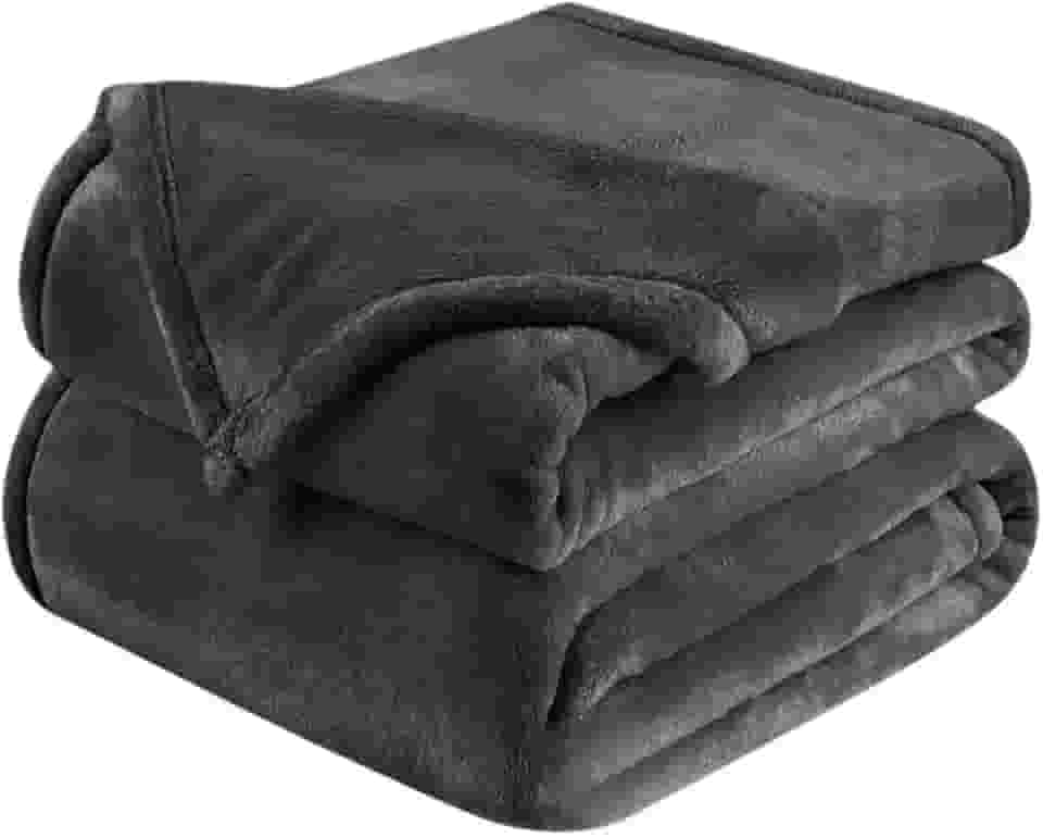 Coberta Casal Microfibra 2,00x1,80Mt Lisa (Cinza)