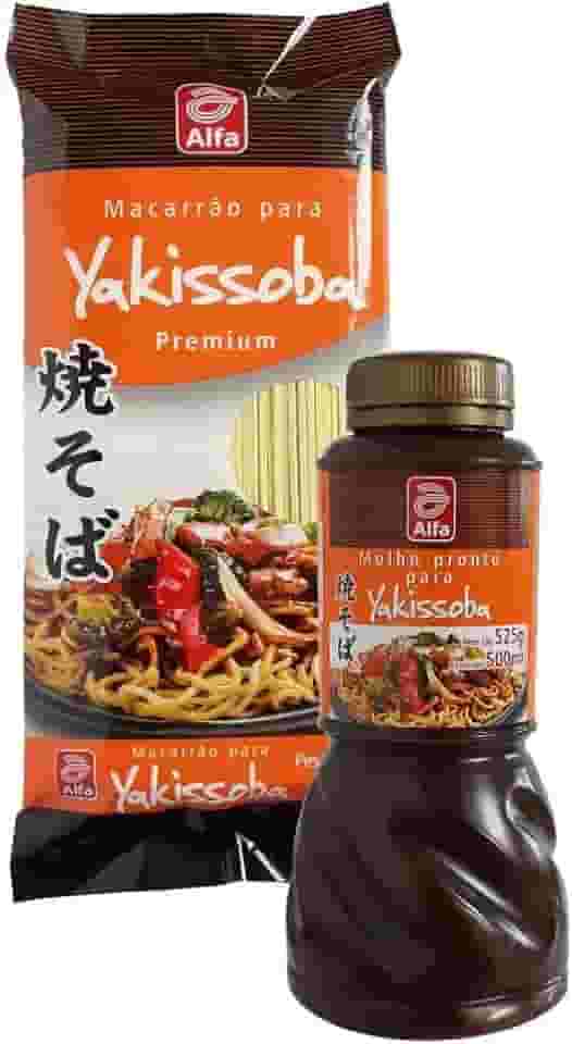 Kit Yakissoba Macarrão e Molho, Alfa