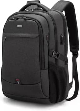 Mochila Executiva Para Notebook Impermeável de até 15.6 Polegadas, Multifuncionais Resistente para Viagens de Negócios Grande Escola Trabalho Viagens Mochila Casual