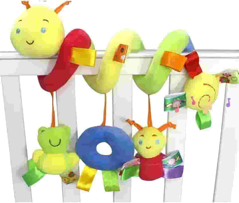 Móbile Centopeia Para Carrinho Bebê Conforto Berço Chocalho