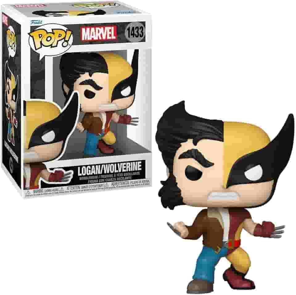 Boneco Funko Pop! Marvel Split - Logan/Wolverine