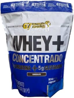 WHEY CONCENTRADO + 3g CREATINA + 5g GLUTAMINA - REFIL 1KG - SABOR CHOCOLATE - G7 NUTRIÇÃO ESPORTIVA LEGACY