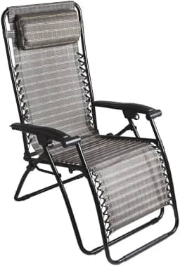 Mor - Cadeira Sevilha Reclinável Aço Marrom