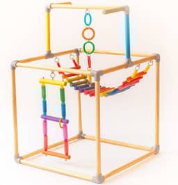 AVUK PET - Playground Connect 3D Avuk Pet Para Calopsita Periquito Agapornis