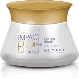 Impact Btx Blond Antifrizz Mutari 300g Para Cabelos Loiros