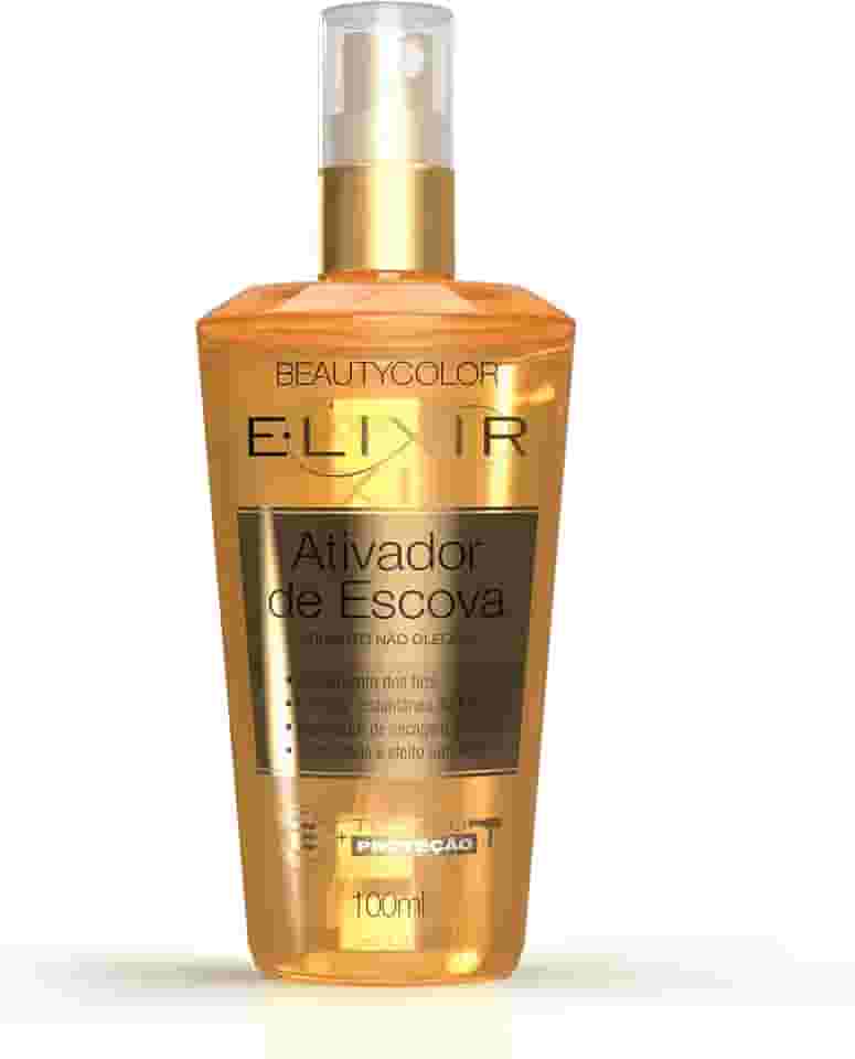 Ativador de Escova E.lixir BEAUTYCOLOR - Facilita a Escovação, Ação Antifrizz e Proteção Térmica - 100ml