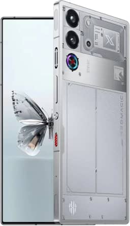 REDMAGIC 10 Pro 144Hz Gaming Phone, Smartphone Android 5G, 16GB RAM+512GB ROM, Snapdragon 8 Elite, 6.85' 1.5K AMOLED Tela Cheia, FHD+, Câmera 50MP, Dual-Sim, Snowfall