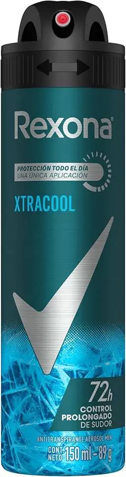 Rexona Desodorante Antitranspirante Aerosol Masculino Extracool 72 Horas 150Ml