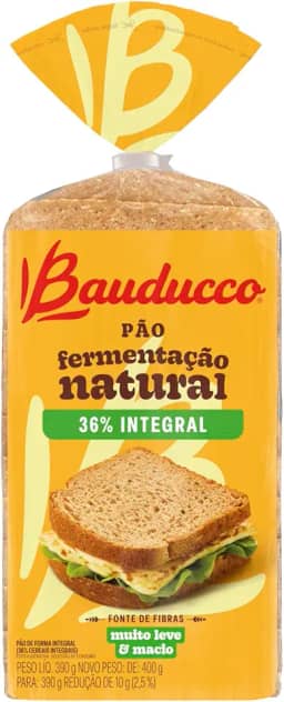 Pão de forma Bauducco Integral 390g
