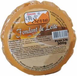 Doce de Leite de Minas Gerais Fondant de Leite em Tablete 300g