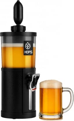 Chopeira Portátil Cevejeira Refrigerada Gelo Serpentina Chopp Torre Churrasco