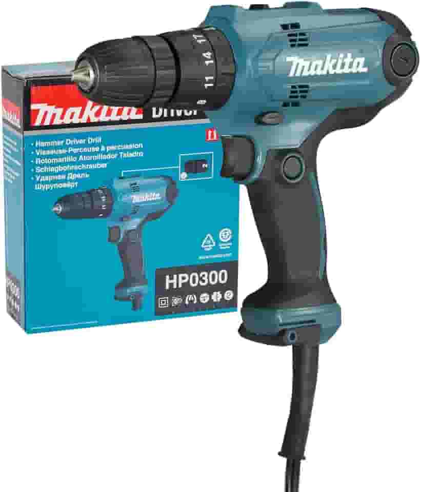 MAKITA PARAFUSADEIRA/FURADEIRA DE IMPACTO 10MM (3/8 POL) 320W 110V HP0300