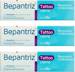 Kit 3 unidades: Bepantriz Tattoo Creme 20g