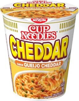 Nissin Cup Noodles Sabor Cheddar 69G