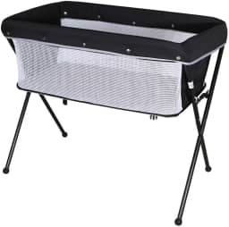 Berco Co-leito Galzerano Bari Portatil para Bebês de Ate 9 Kg Preto