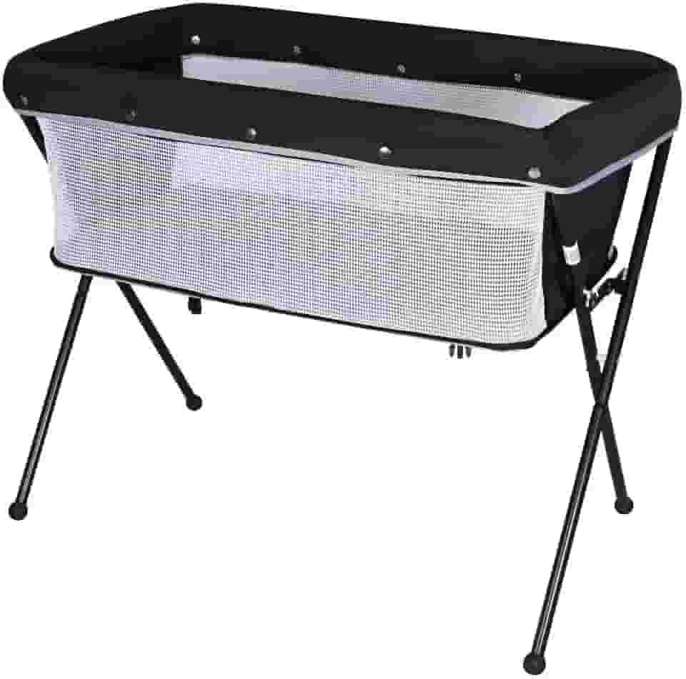 Berco Co-leito Galzerano Bari Portatil para Bebês de Ate 9 Kg Preto