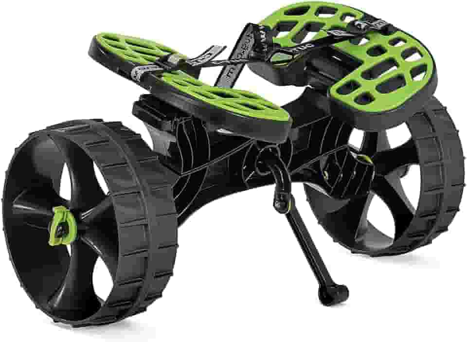 RAILBLAZA Carrinho de Caiaque C-Tug Genuíno – Rodas Sem Perfuração Reboque Carrinho de Canoa com Capacidade de Carga de 118 kg – Acessórios Portáteis e Dobráveis para Barco e Caiaque