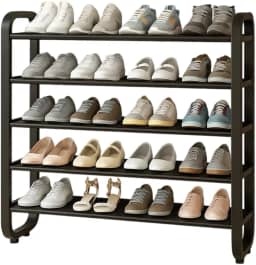 Sapateira 75cm com 5 Andares Innovatech – Organize até 20 Pares de Sapatos