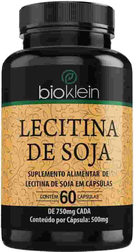 Bioklein Lecitina De Soja - 60 Cápsulas -