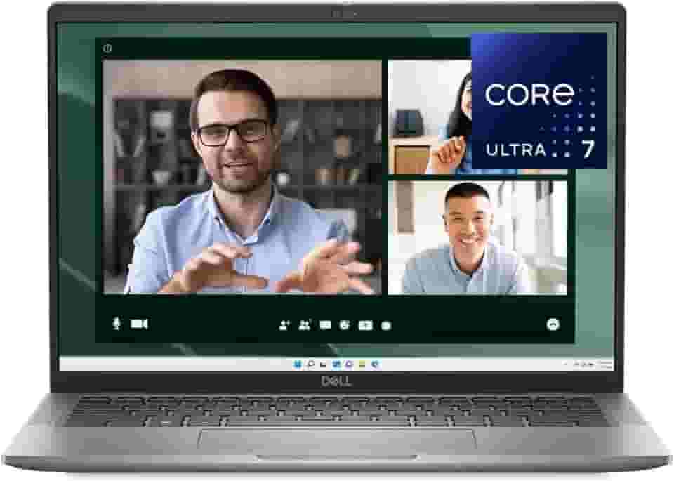 Dell Notebook Latitude 7450 35.6 cm FHD + tela sensível ao toque ultraleve, Intel Core Ultra 7-165U vPro, 32 GB RAM, SSD NVMe de 1 TB, WiFi 7, BT, webcam, HDMI, USB-C, Thunderbolt, teclado