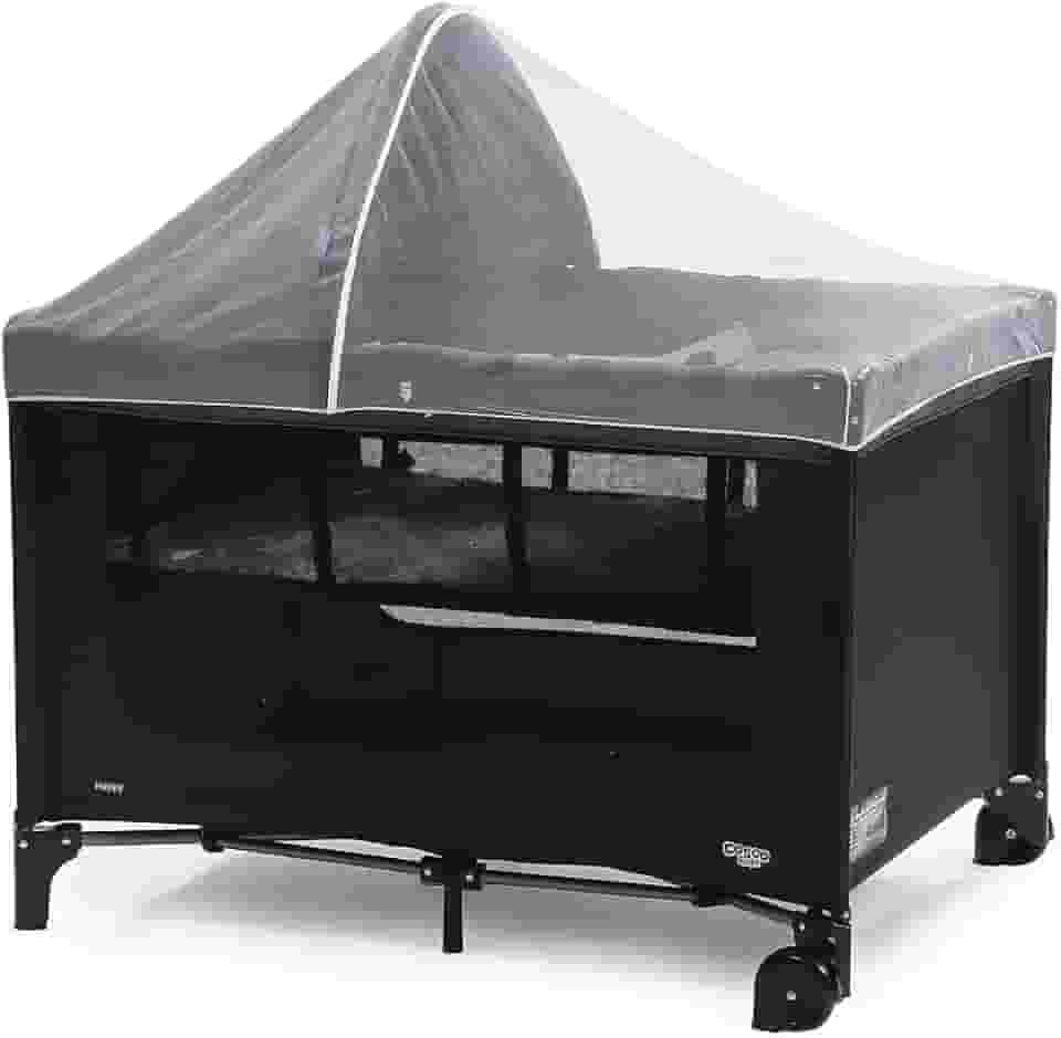 Berço Cosco Kids, Happy, Preto Mescla