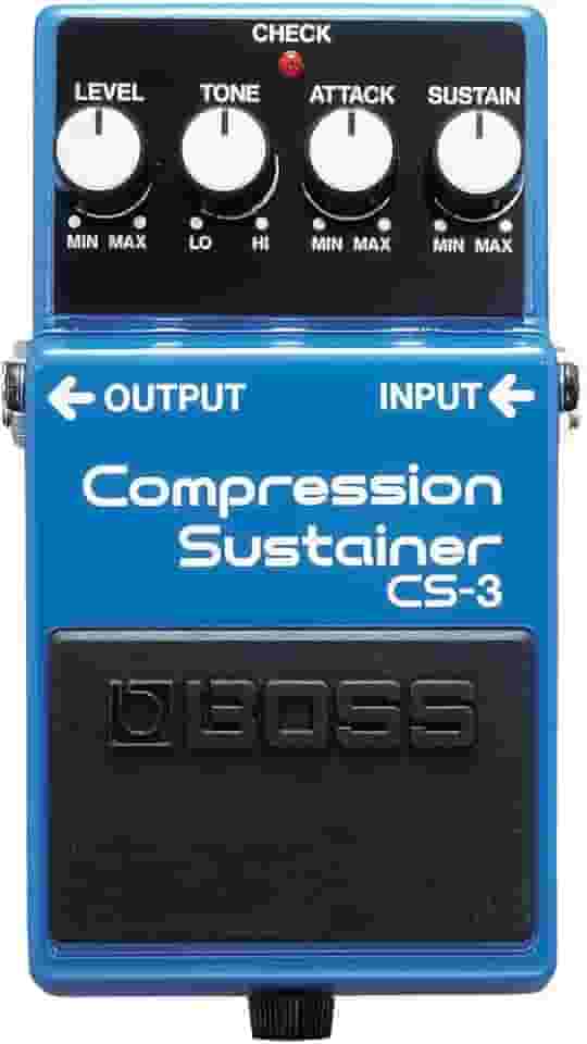 Pedal de Compressor para guitarra BOSS CS-3 Compression Sustainer