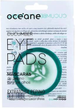 Océane Máscara para Olhos de Pepino - Cucumber Eye Pads 10un