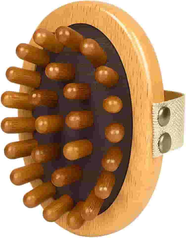 Massageador Corporal de Madeira – Maderoterapia para Redução de Celulite, Drenagem Linfática e Alívio Muscular | Modelador Manual para Barriga e Corpo