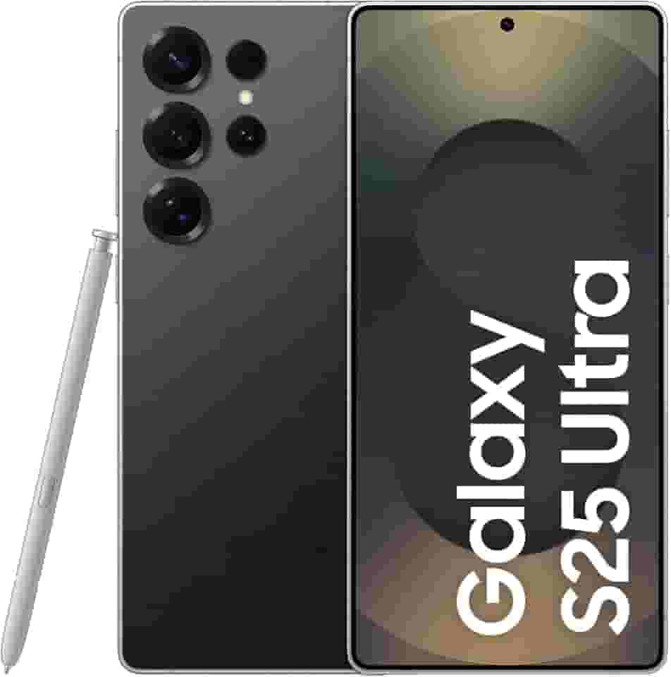 Celular Samsung Galaxy S25 Ultra 5G, 256GB, 12GB RAM, Câmera Quádrupla de 200+50+10+50, Tela Grande de 6.9", Titânio Preto