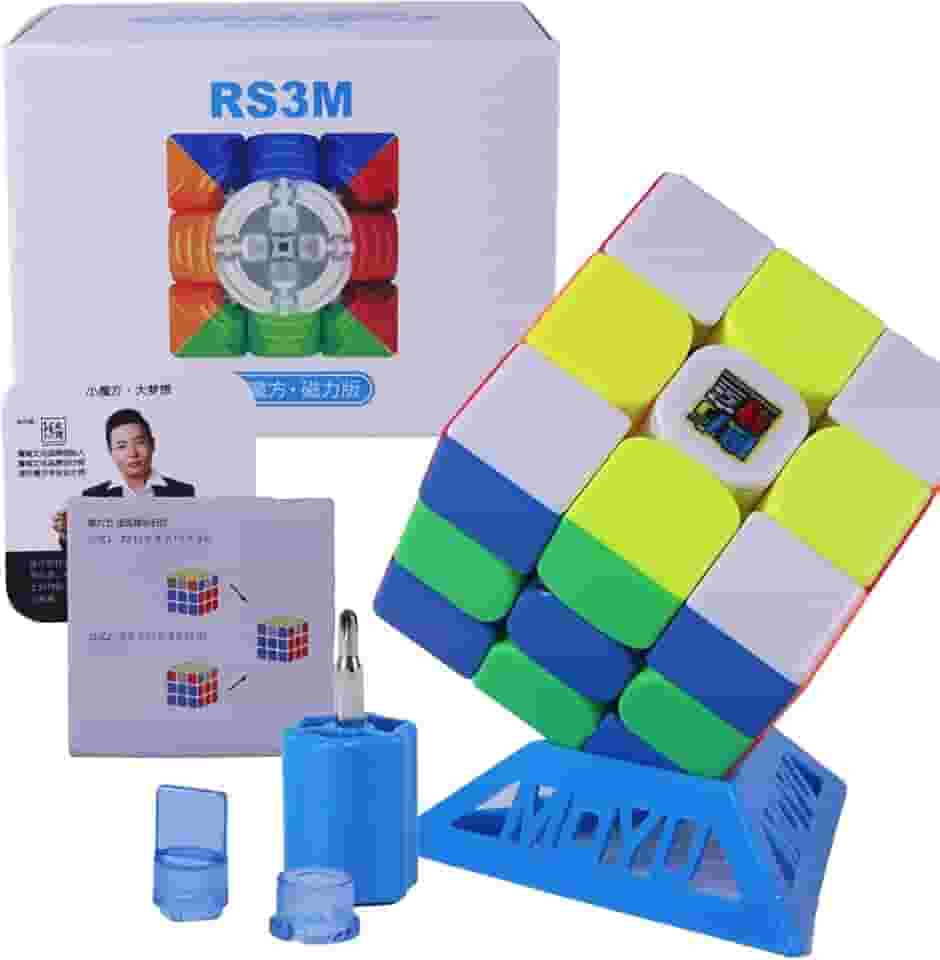 Cubo Mágico Profissional 3x3x3 Magnético MF3M MoYu Stickerless