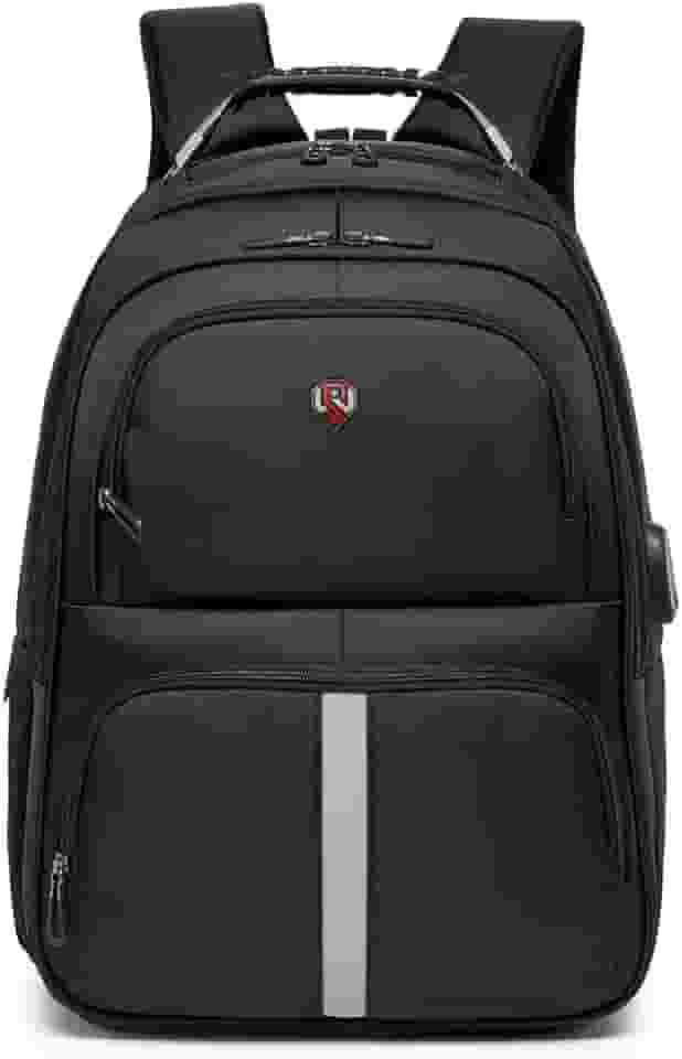 Mochila Swissport Executiva Saída USB Alça Cabo De Aço Notebook Impermeável Detalhe Refletivo