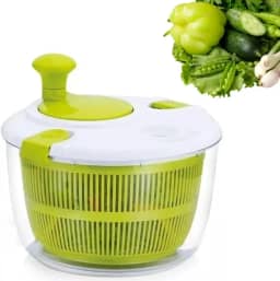 Seca Salada Centrífuga Secador Folhas Verduras Legumes 5L