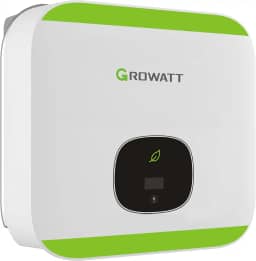 Inversor Solar Growatt Min6000tl-x2 Monofásico, 6kW de Potência, 220V, com AFCI