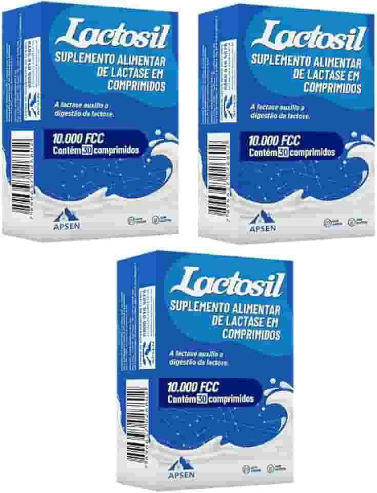 Lactosil Lactase 10.000 FCC (Kit 3x30 Comprimidos)