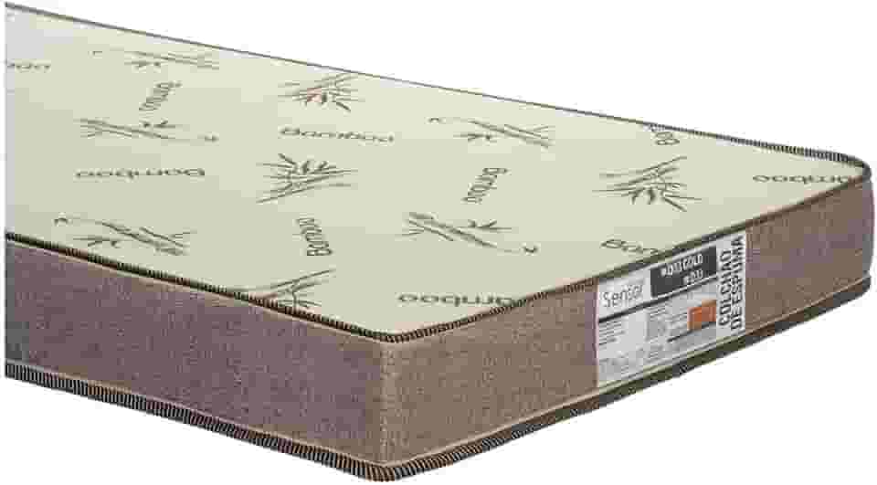 Colchão Solteiro com Espuma D33 Firme para Cama de Solteiro Colchão D33 solteiro 88x188