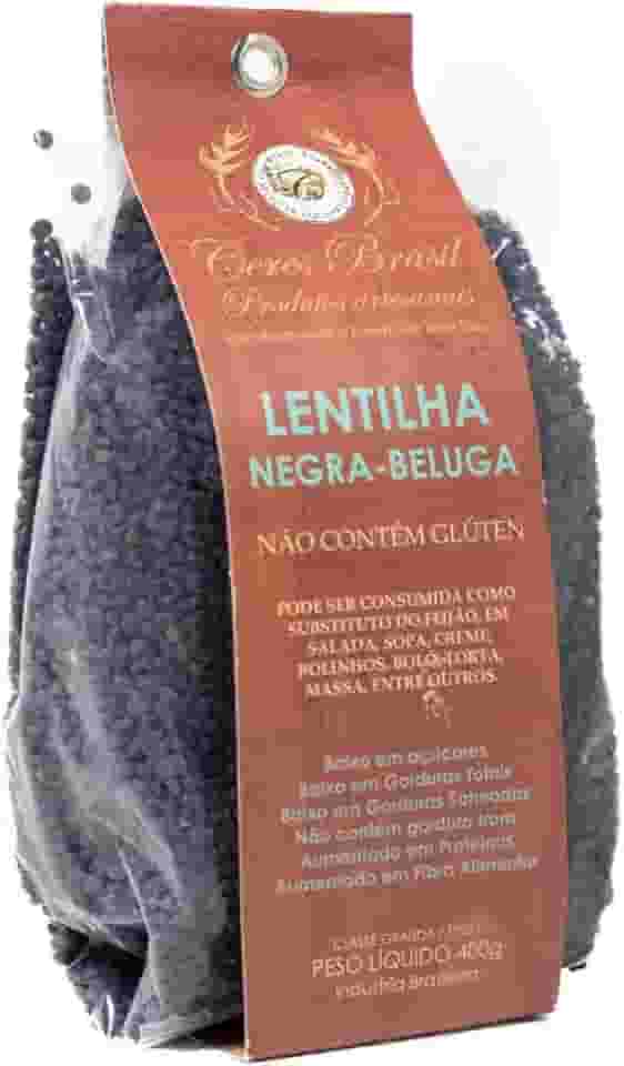 Lentilha Beluga Negra Sem Glúten Ceres 400g