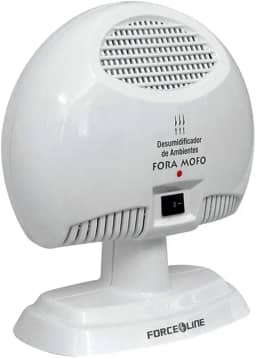 Desumidificador de Ar e Ambiente Tira Mofo, Force Line, Bivolt, Modelo 295, Branco, Plástico Policarbonato